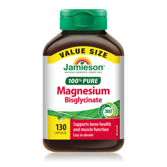 Jamieson Magnesium Bisglycinate – 130 Caplets