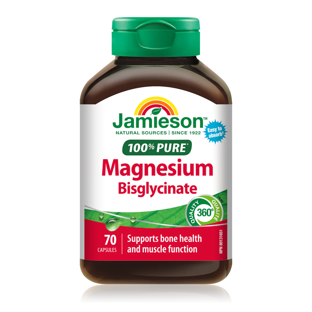 Jamieson Magnesium Bisglycinate – 70 Caplets