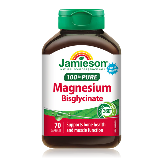 Jamieson Magnesium Bisglycinate – 70 Caplets