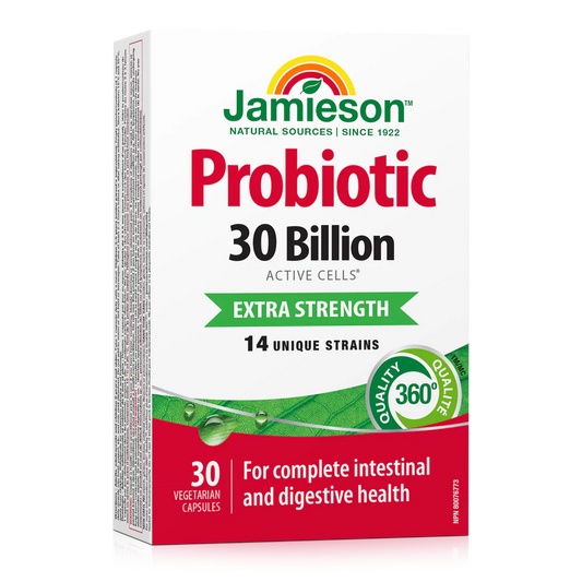 Jamieson Probiotic 30B – 30 Caplets