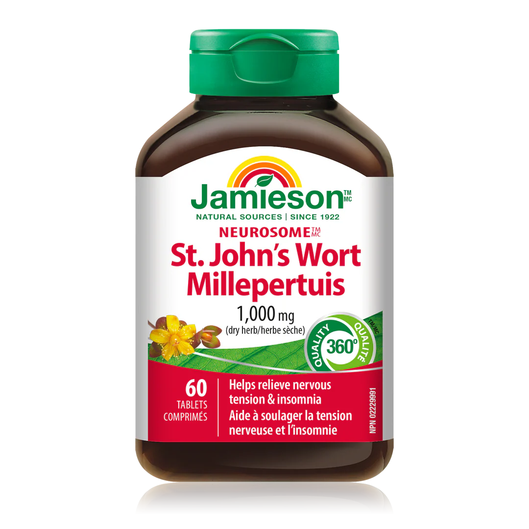 Jamieson St. John’s Wort Neurosome – 60 Caplets