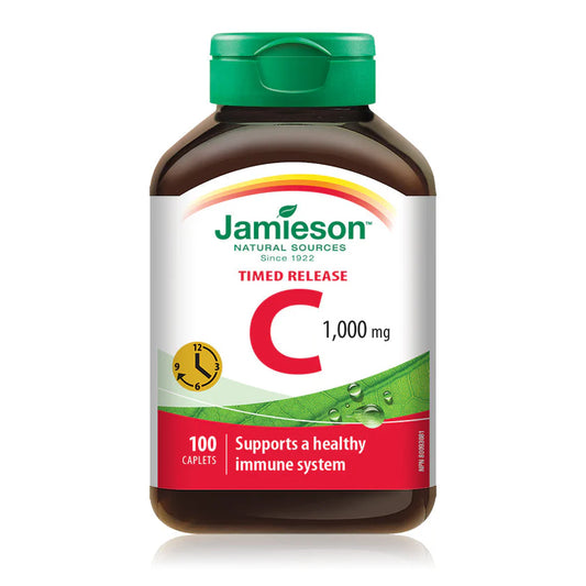 Jamieson Vitamin C 1000 mg Timed Release – 100 Caplets