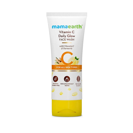 Mamaearth Vitamin C Daily Glow Face Wash with Vitamin C & Turmeric