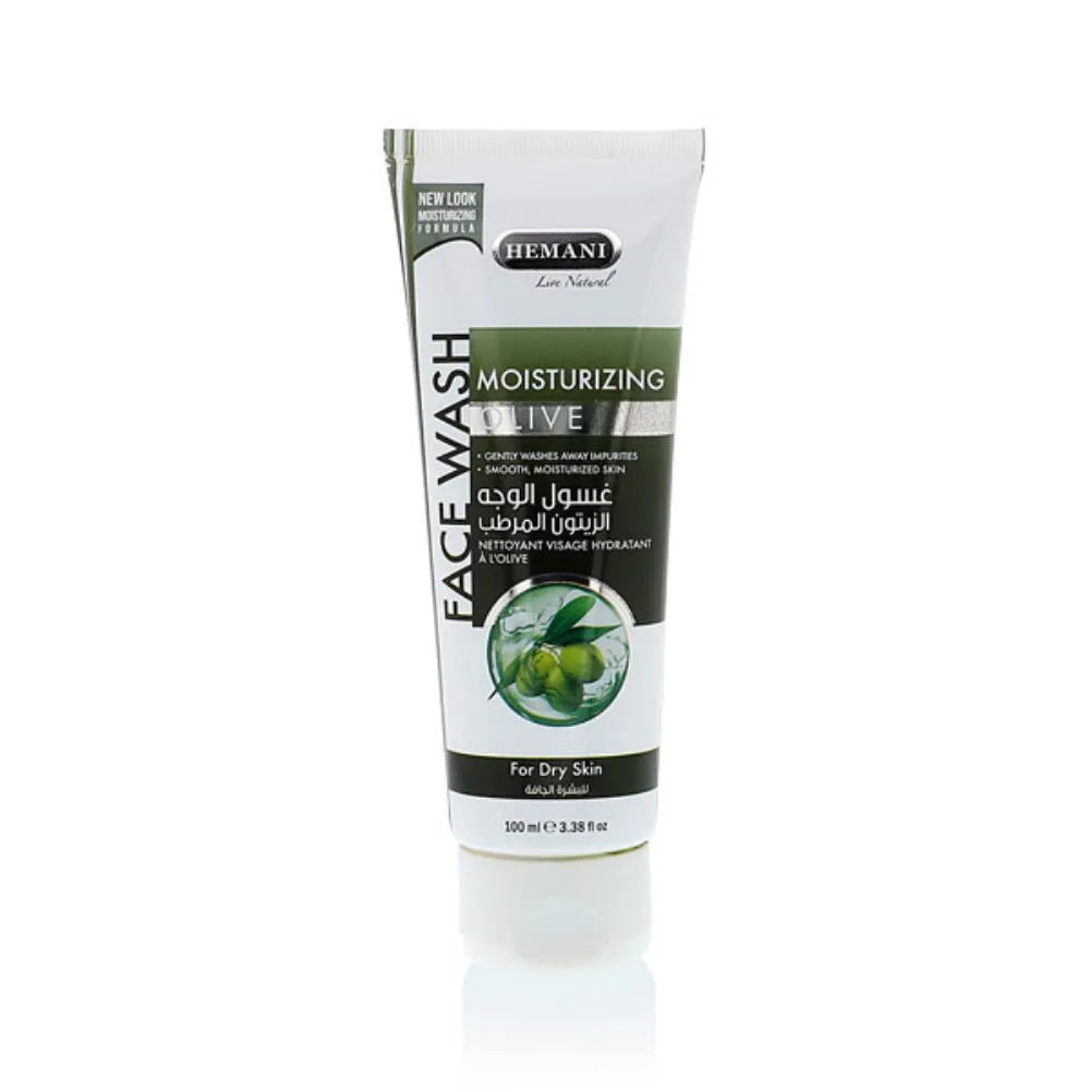 Hemani Moisturizing Face Wash with Olive – 100 mL