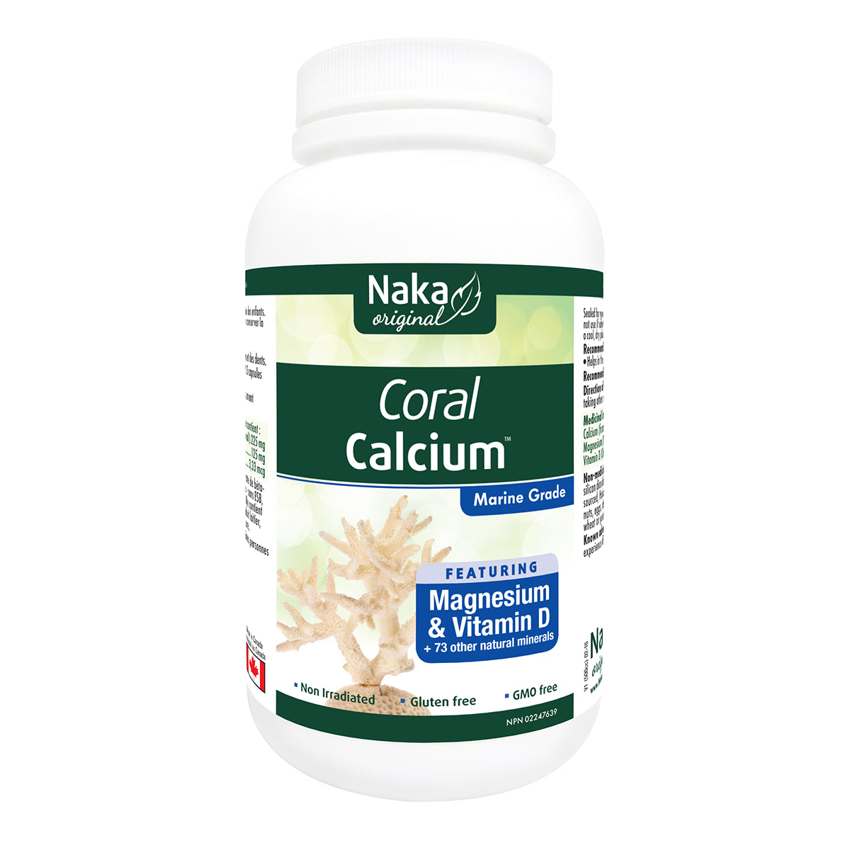 Naka Platinum Coral Calcium – 90 Veggie Caps