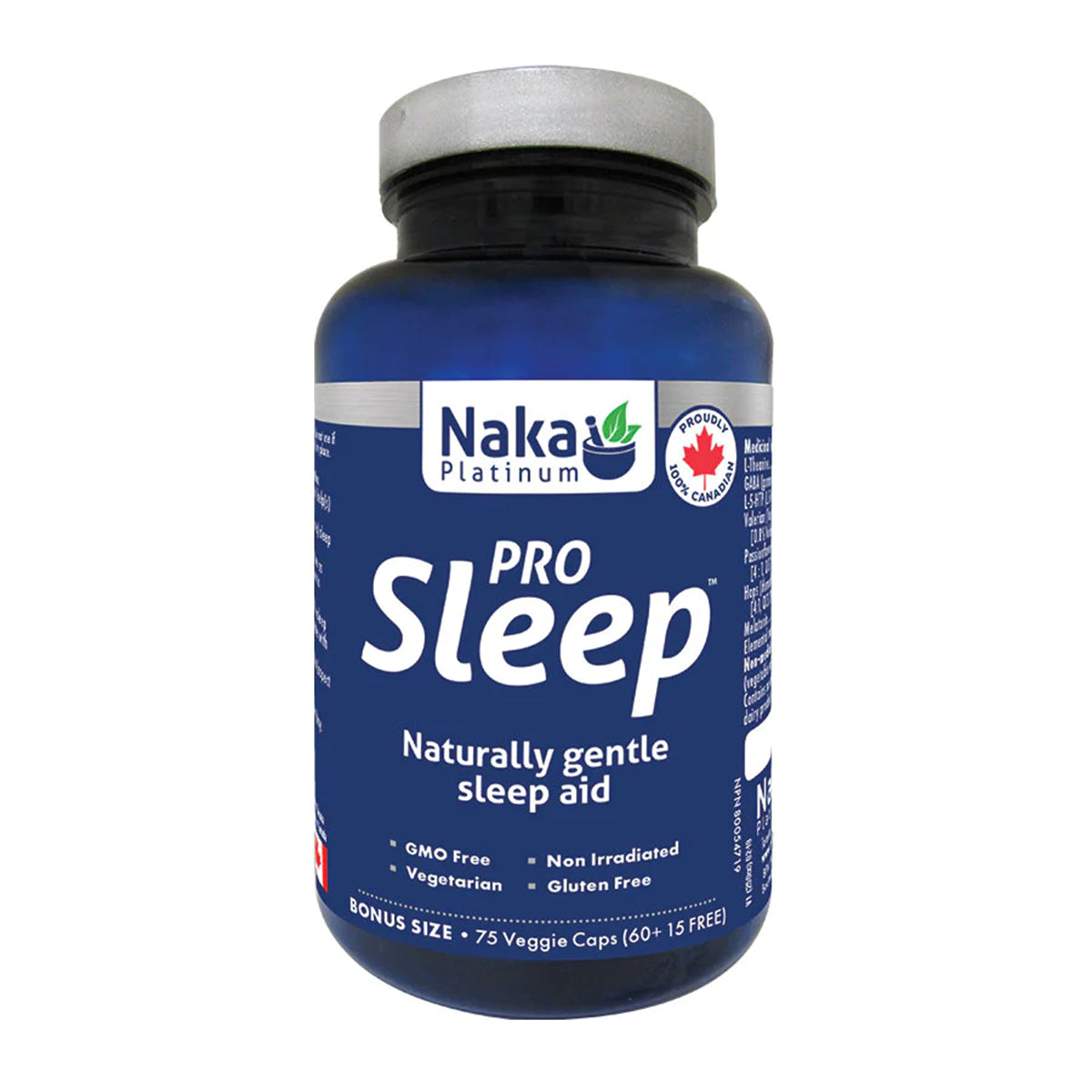 Naka Platinum PRO Sleep – 75 Capsules