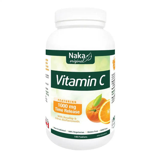 Naka Vitamin C 1000mg Time Release – 180 Tablets