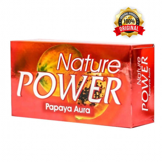 Nature Power Papaya Soap – Original Herbal Beauty Skin Care Bar 125g