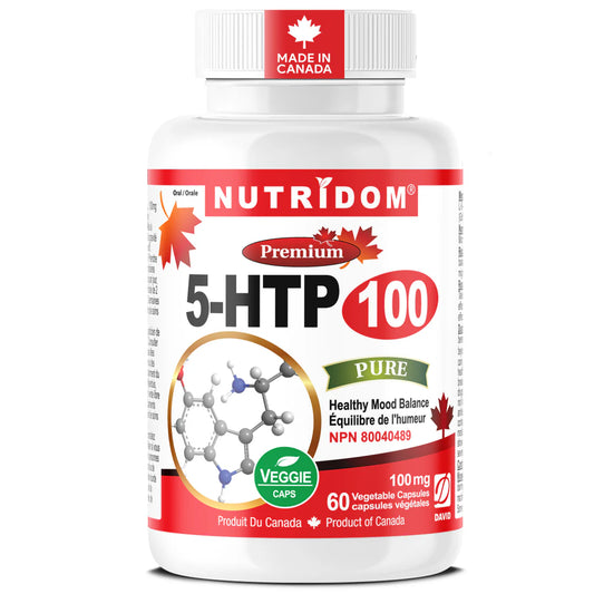 Nutridom 5-HTP 100 – 60 Capsules