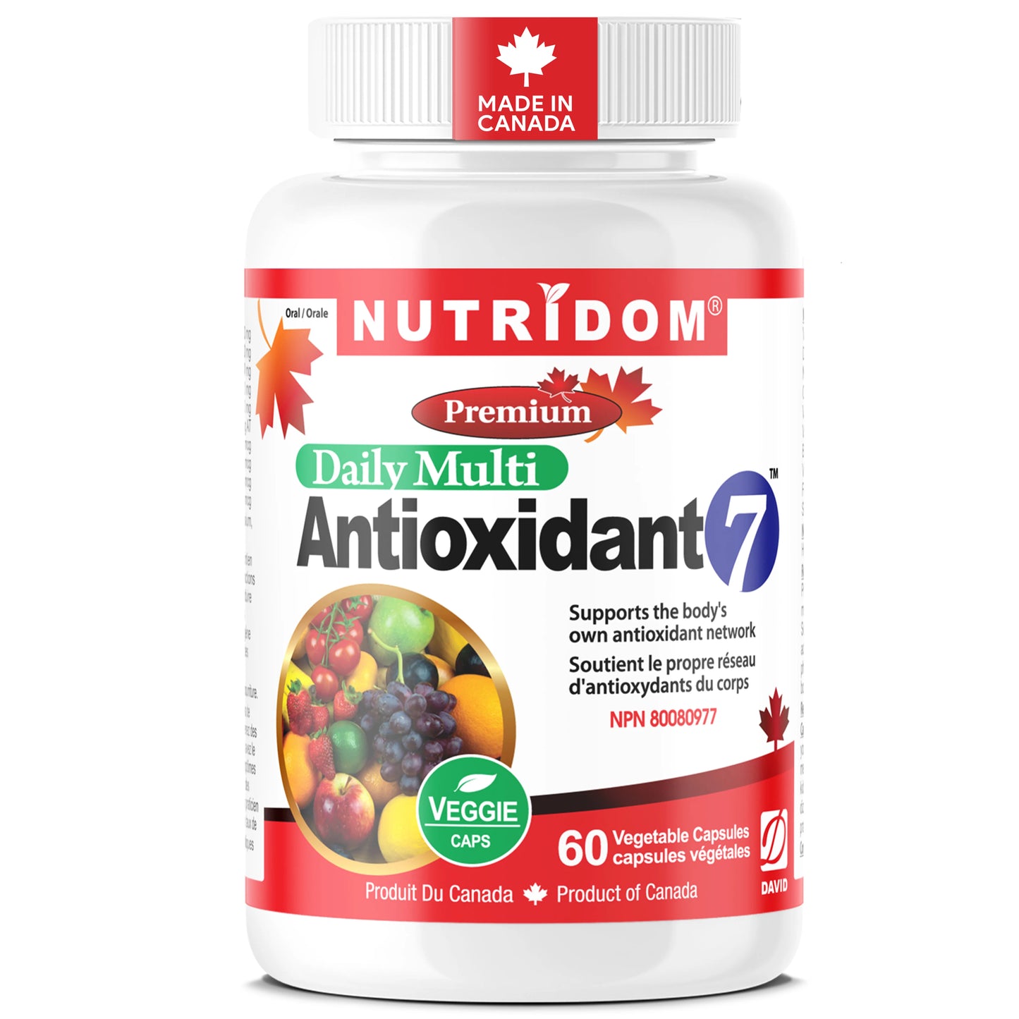 Nutridom Antioxidant-7 – 60 Capsules