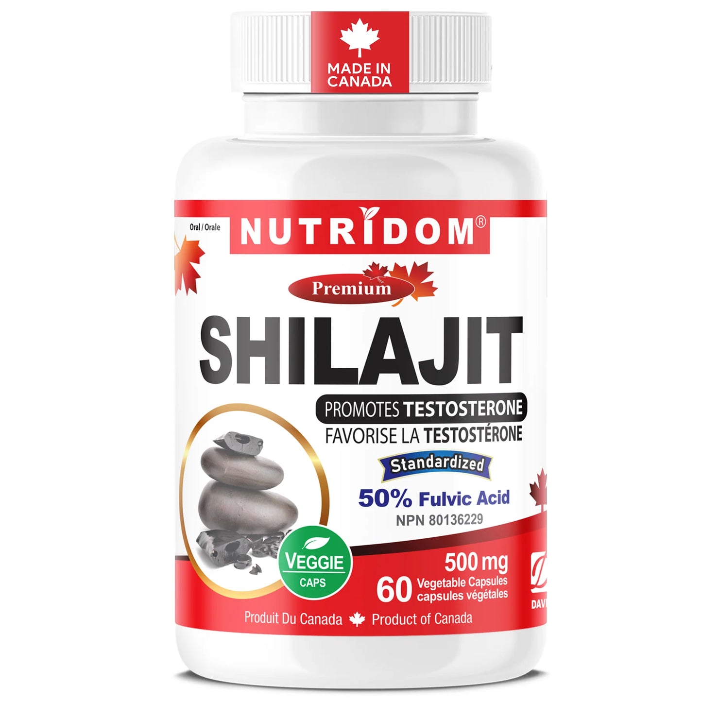 Nutridom Shilajit – 60 Caps