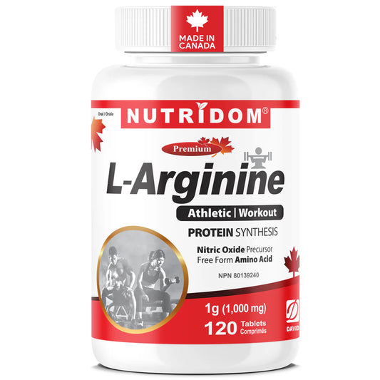 Nutridom L-Arginine – 120 Caps