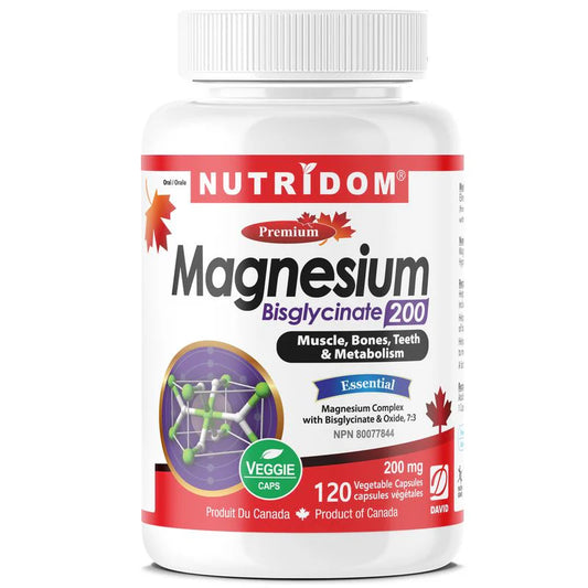 Nutridom Magnesium BisGlycinate – 120 Capsules