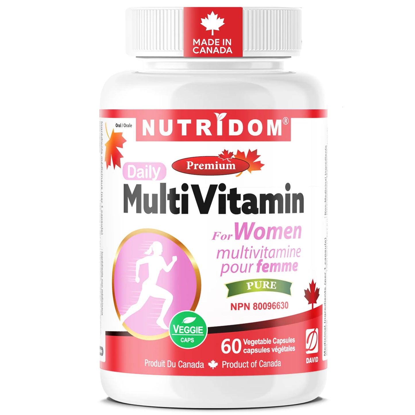 Nutridom Multivitamin for Women – 60 Caps