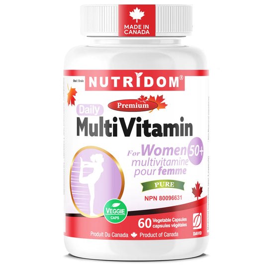 Nutridom Multivitamin for Women 50+ – 60 Caps