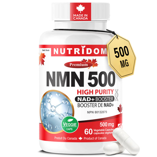 Nutridom NMN 500mg – 60 Capsules