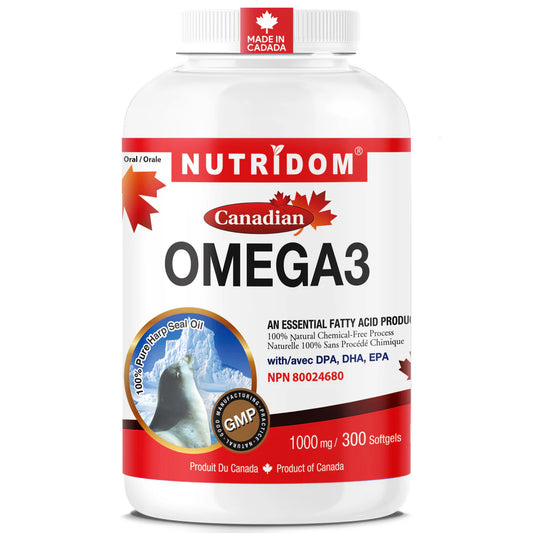 Nutridom Omega-3 – 1000mg | 300 Softgels