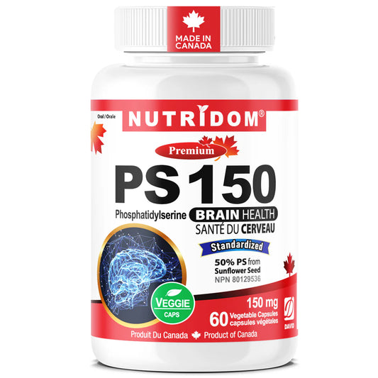 Nutridom PS-150 (Phosphatidylserine) – 60 Capsules