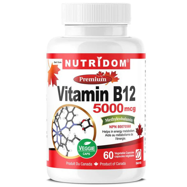Nutridom Vitamin B12 – 60 Caps