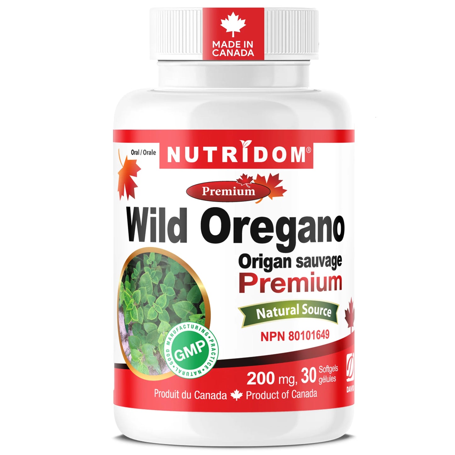Nutridom Wild Oregano – 30 Softgels