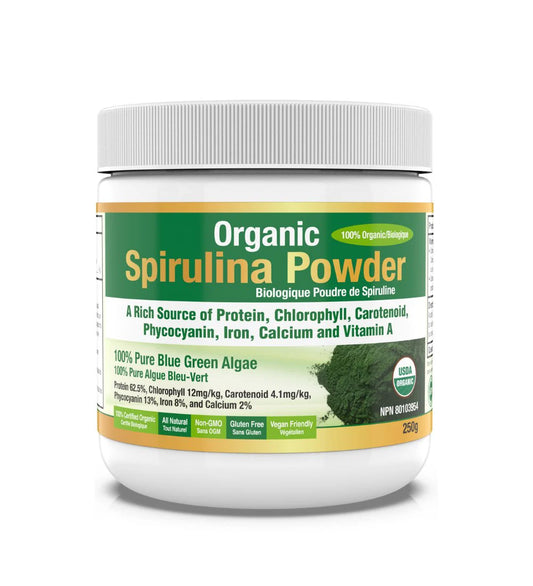 Herba Organic Spirulina Powder – 250 g (100% Organic)