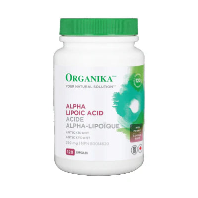 Organika Alpha Lipoic Acid – 120 Capsules