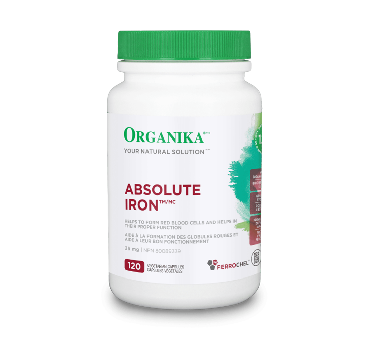 Organika Absolute Iron – 120 Capsules