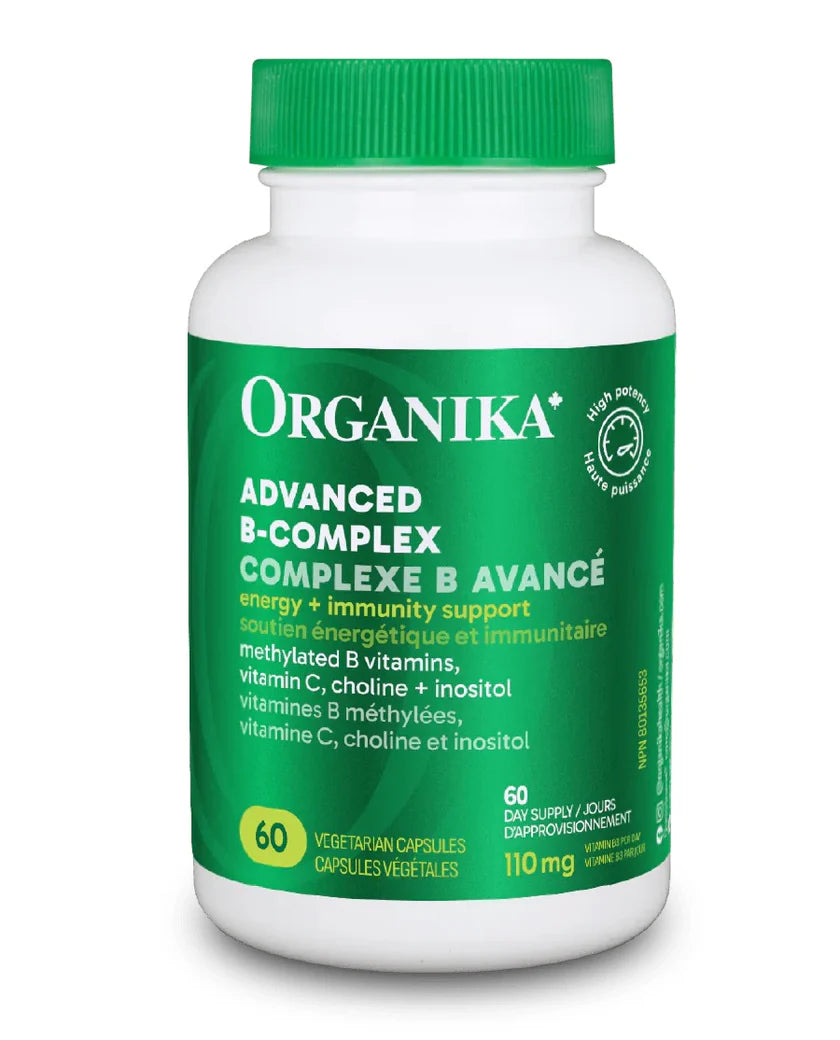 Organika Advanced B Complex Energy – 60 Capsules