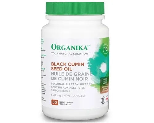 Organika Black Cumin Seed Oil 500mg 60 Softgels