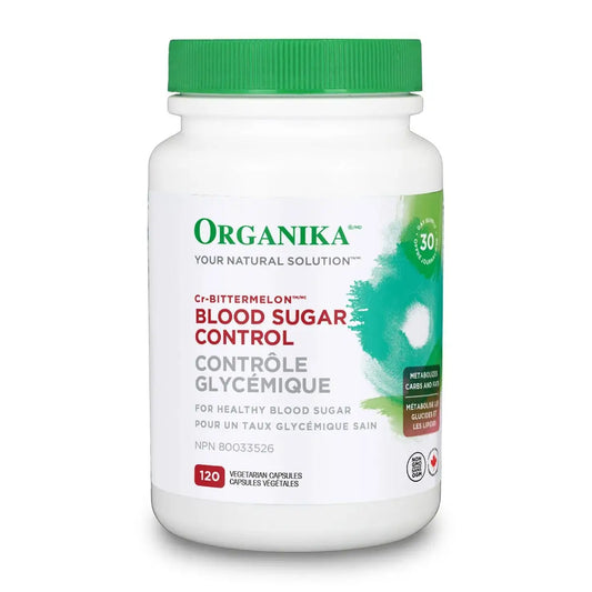 Organika Blood Sugar Control – 120 Capsules