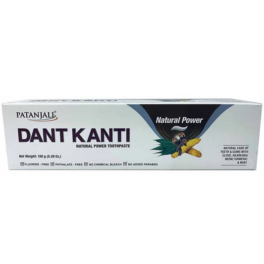 Patanjali Dant Kanti Natural Power Toothpaste – 150 g