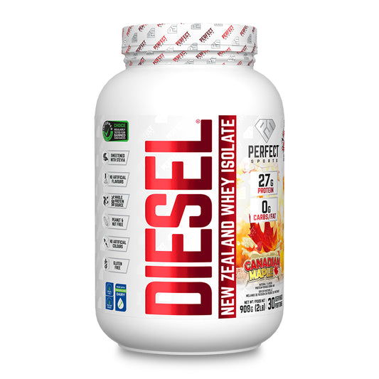 Perfect Sports DIESEL 100% Whey Isolate – 2 lbs | Canadian Maple