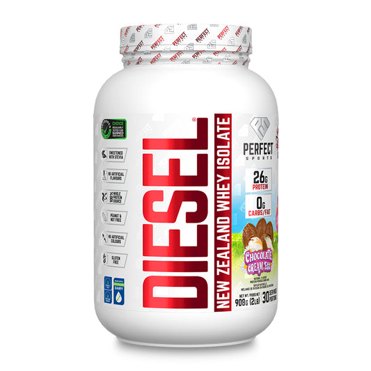 Perfect Sports DIESEL 100% Whey Isolate – 2 lbs | Chocolate Crème Egg