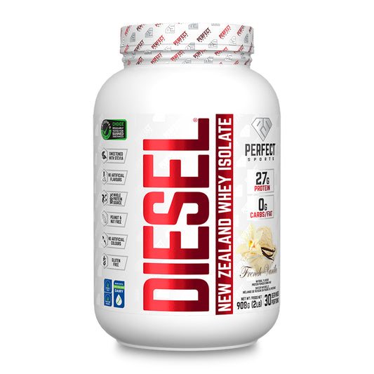 Perfect Sports DIESEL 100% Whey Isolate – 2 lbs | French Vanilla