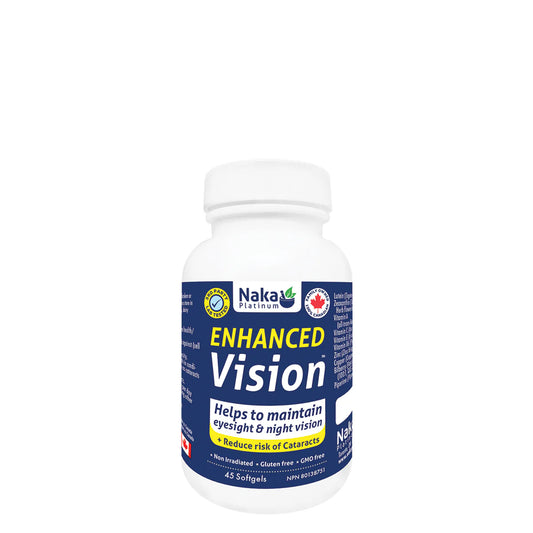 Naka Platinum Enhanced Vision – 45 Softgels