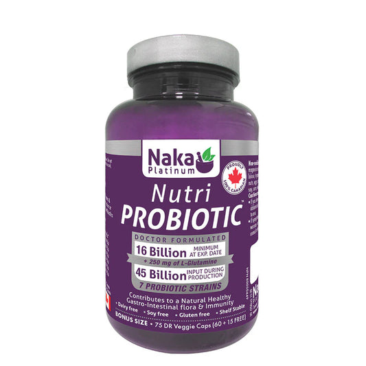 Naka Platinum Nutri Probiotic – 75 DR Vcaps