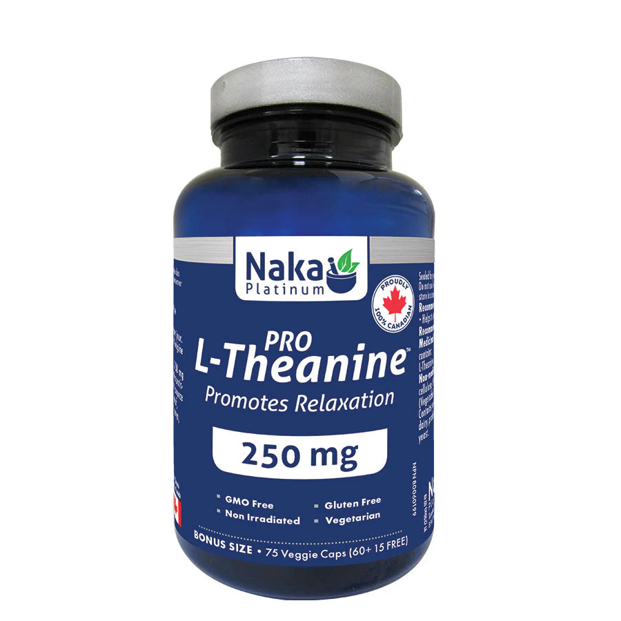 Naka Platinum Pro L-Theanine – 75 Vcaps