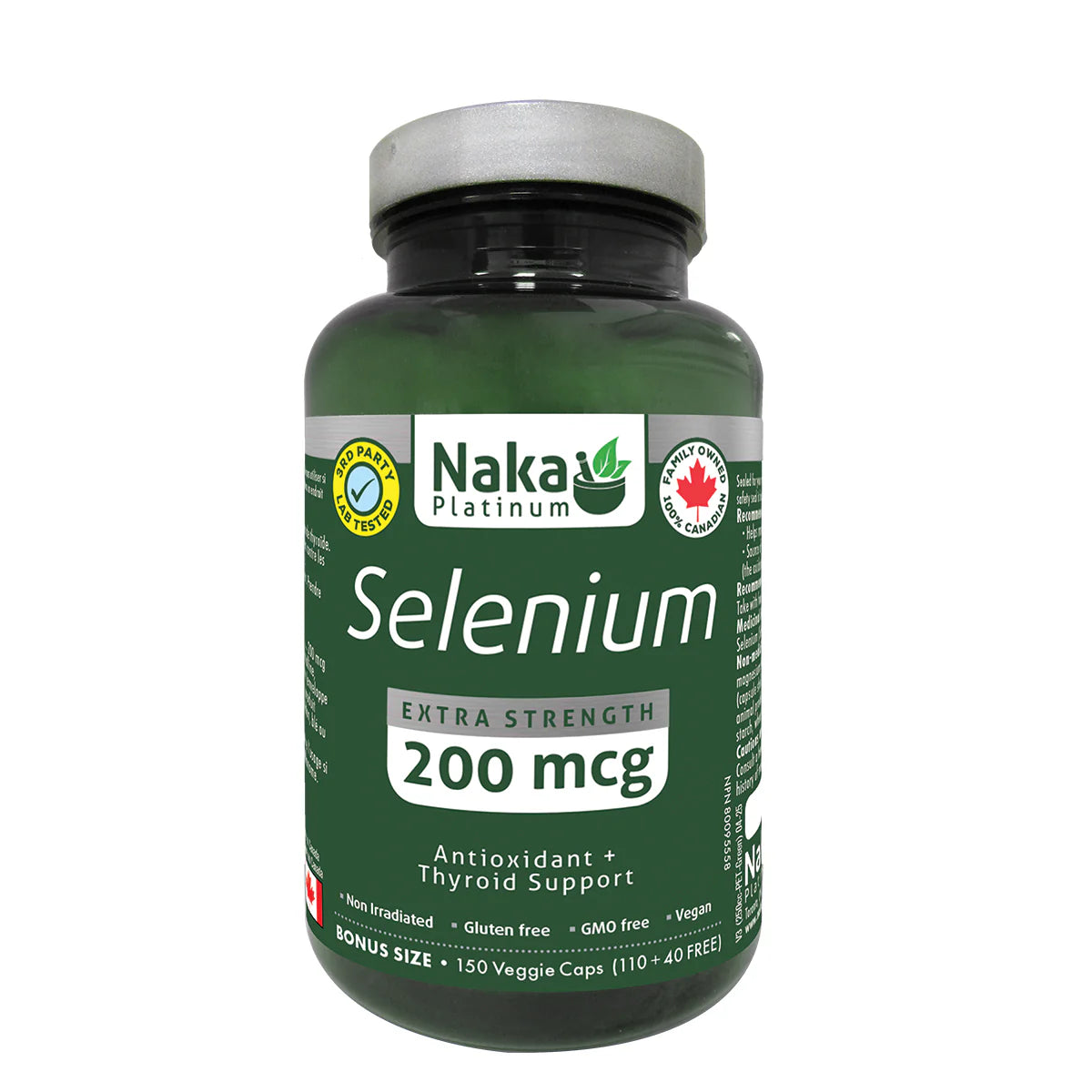 Naka Platinum Selenium – 150 Vcaps