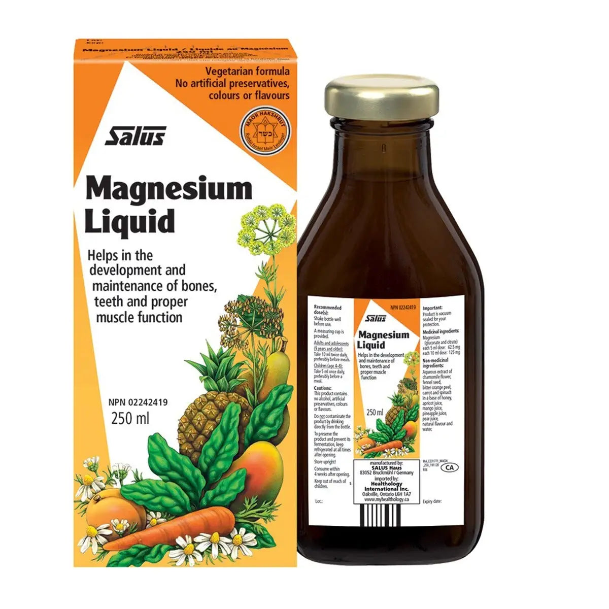Salus Magnesium (LIQUID MAGNESIUM) – 250mL