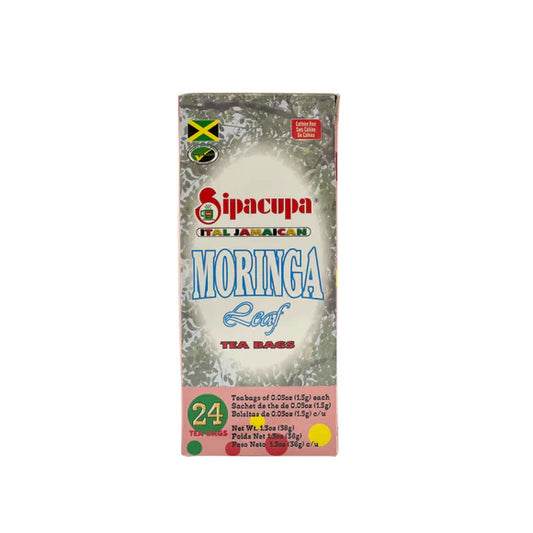 Tops Jamaican Sipacupa Moringa Tea – 24 Tea Bags 🌿 | Natural Detox & Energy Support