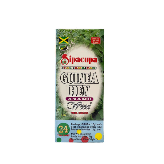 Tops Jamaican Sipacupa Guinea Hen Tea – 24 Tea Bags 🌿 | Detox, Immunity & Traditional Herbal Support