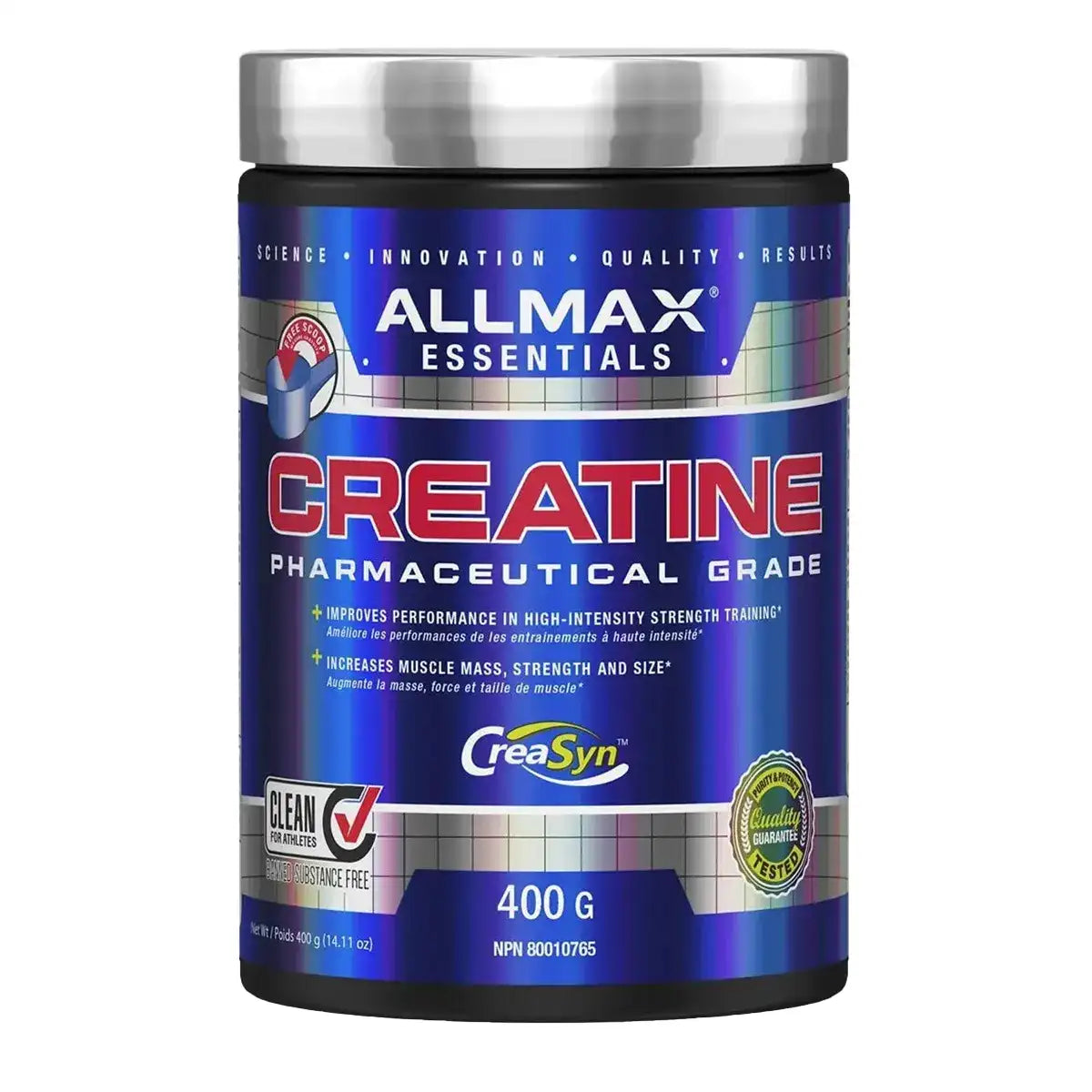 ALLMAX Creatine Monohydrate 400g – Nature's Gift Health and Wellness