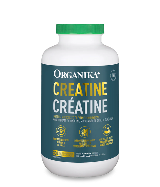 Organika Creatine – 300 Capsules