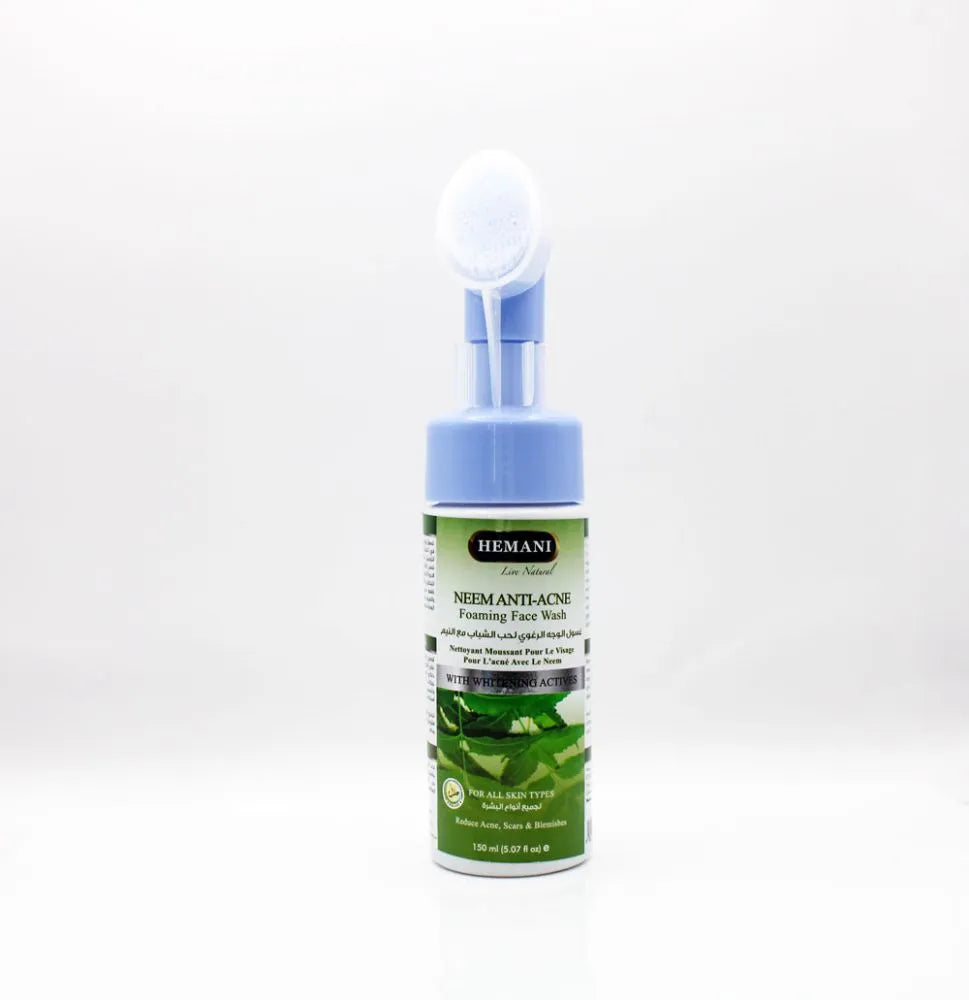 Hemani Foaming Face Wash Neem Anti-Acne – 150 mL